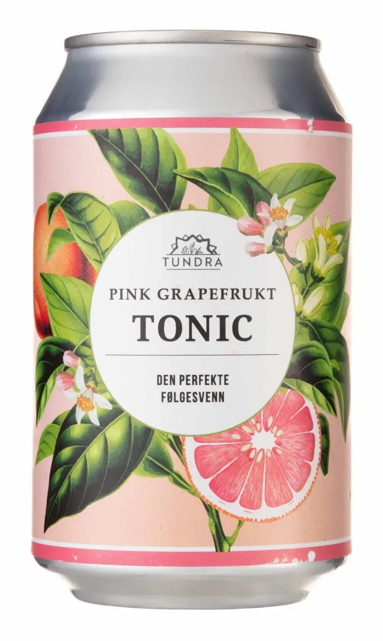 Tundra Pink Grapefrukt Tonic
