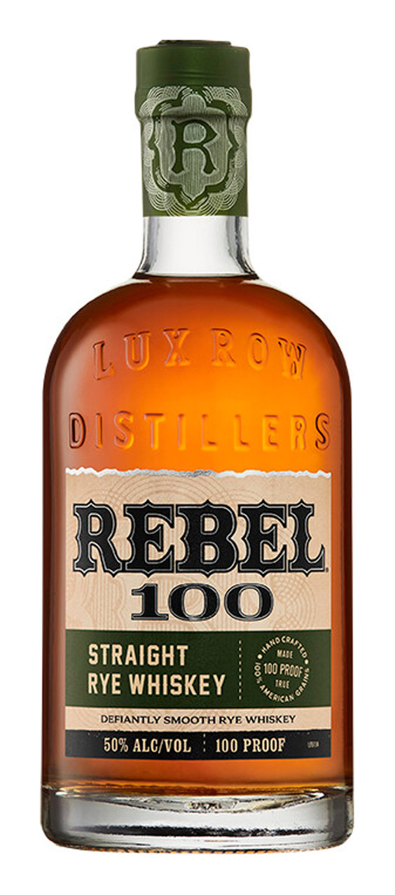 Rebel 100 Rye Whiskey