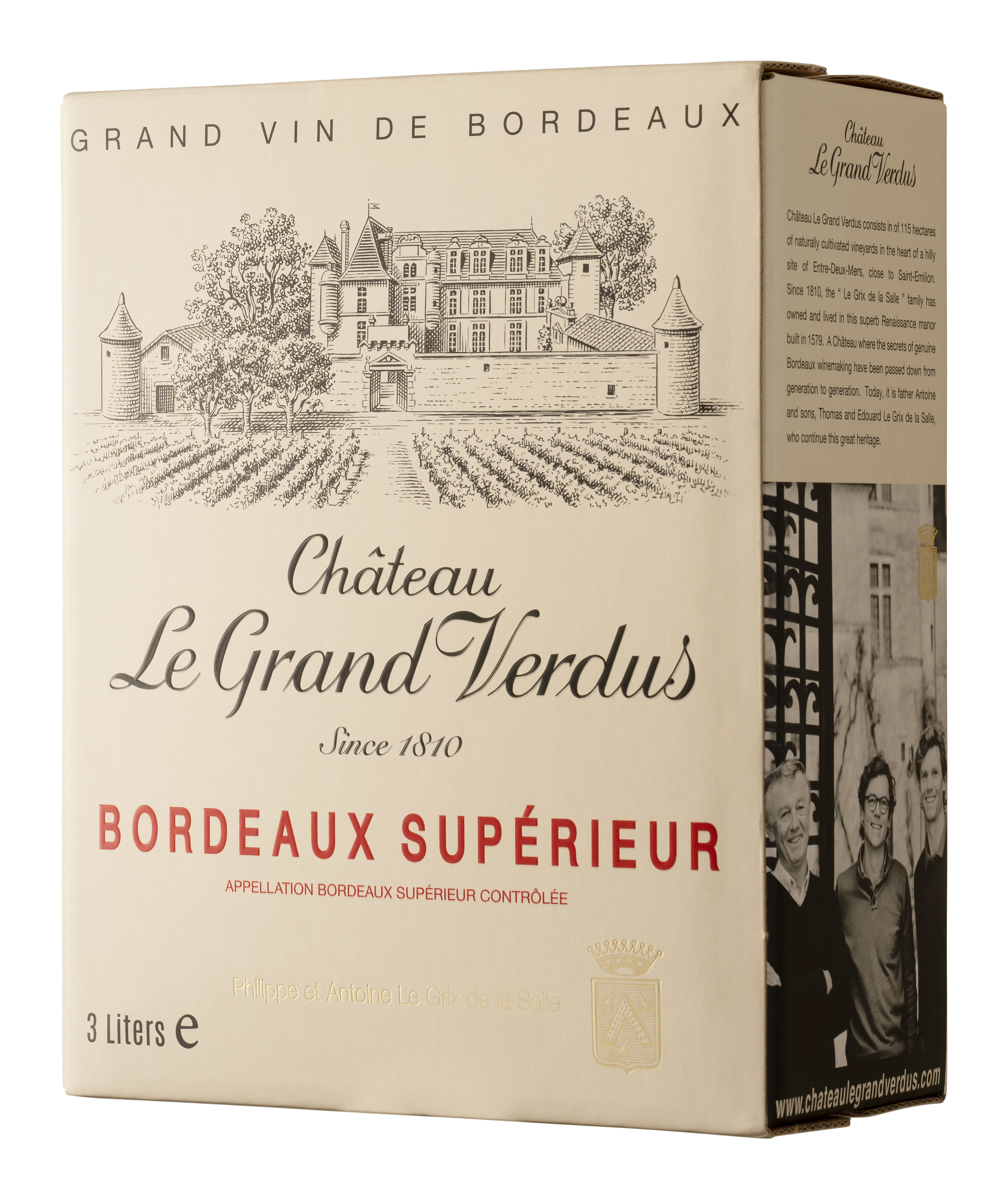 Ch. Le Grand Verdus Bordeaux Supérieur BiB