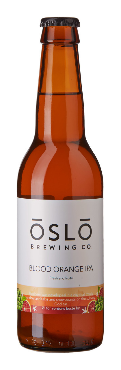 Oslo Brewing Blood Orange IPA